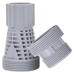 Bassengslangeadapter 2 stk plast