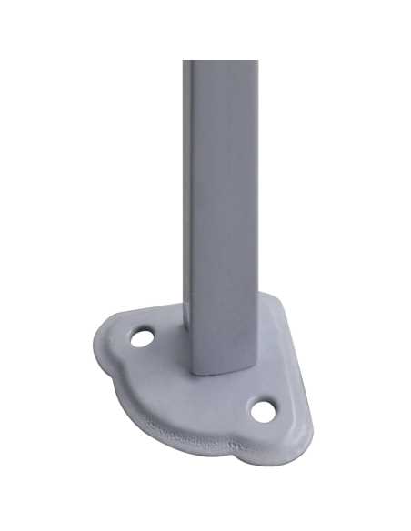 Partytelt sammenleggbart 4 vegger 2x2m krem