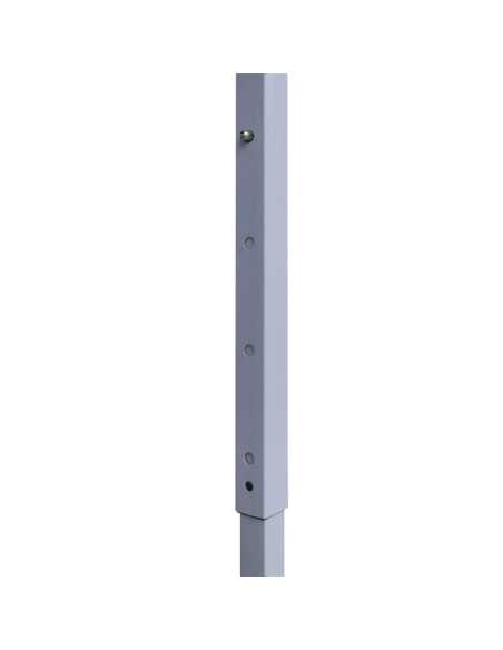 Partytelt sammenleggbart 4 vegger 2x2m krem