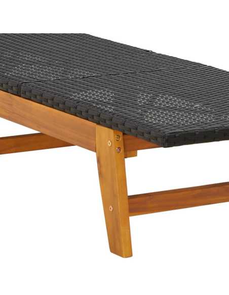 Solseng med bord polyrotting og heltre