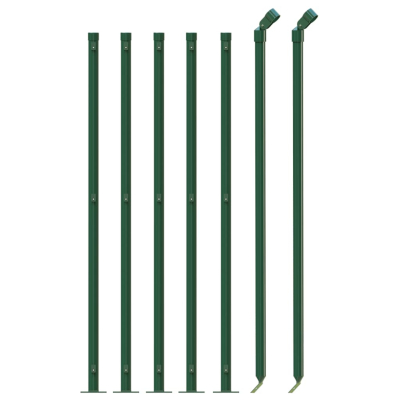 Nettinggjerde med stolpe grønn 1x10m