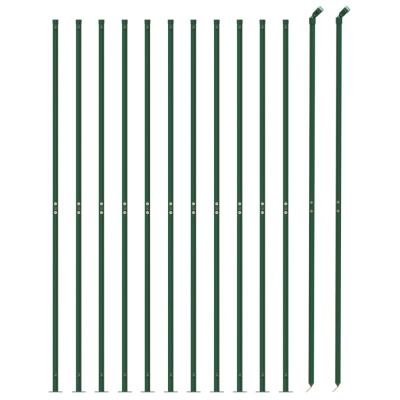 Nettinggjerde med stolpe grønn 1,8x25m