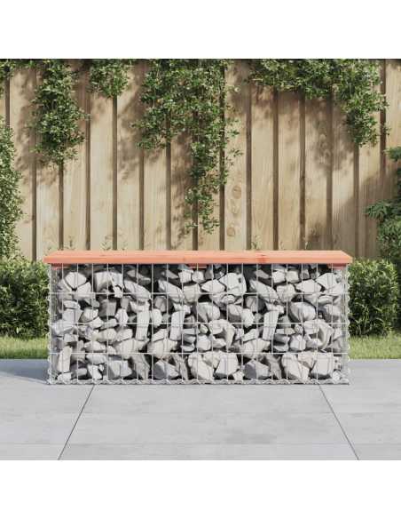 Hagebenk gabiondesign 103x31,5x42cm heltre douglasgran