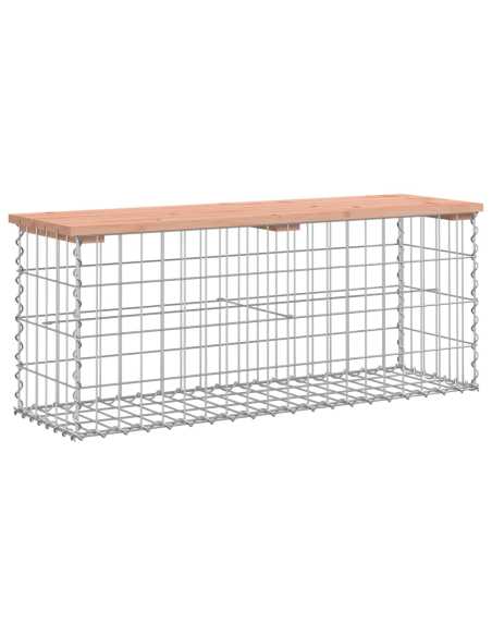 Hagebenk gabiondesign 103x31,5x42cm heltre douglasgran