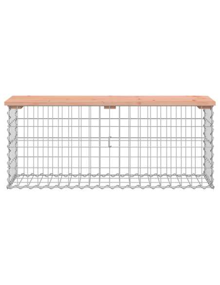 Hagebenk gabiondesign 103x31,5x42cm heltre douglasgran