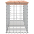 Hagebenk gabiondesign 103x31,5x42cm heltre douglasgran