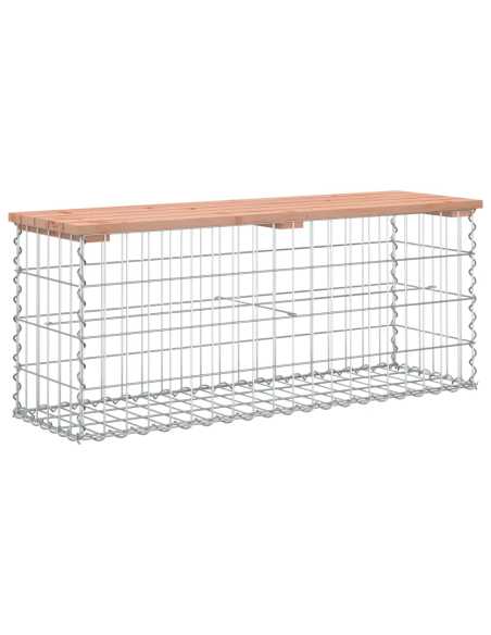 Hagebenk gabiondesign 103x31,5x42cm heltre douglasgran