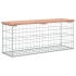 Hagebenk gabiondesign 103x31,5x42cm heltre douglasgran