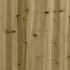 Hagebenk gabiondesign 100x102x72cm impregnert furu