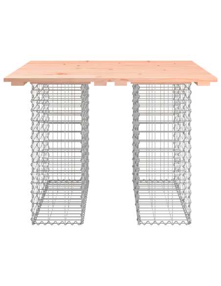 Hagebenk gabiondesign 100x102x72cm tre gran