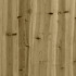 Hagebenk gabiondesign 122x71x65,5cm impregnert furu