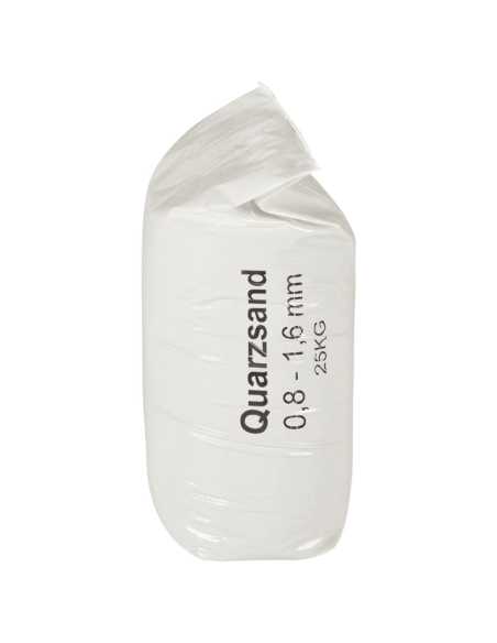 Filtersand 25 kg 0,8 - 1,6 mm