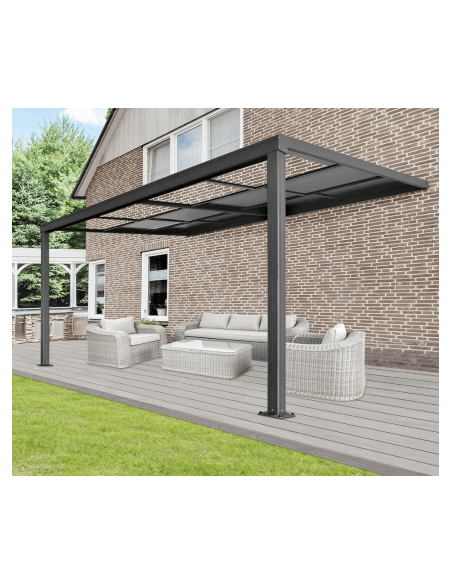 Terrassetak “Forta Solar Roof XS-D250” (Herdet glass 8mm)