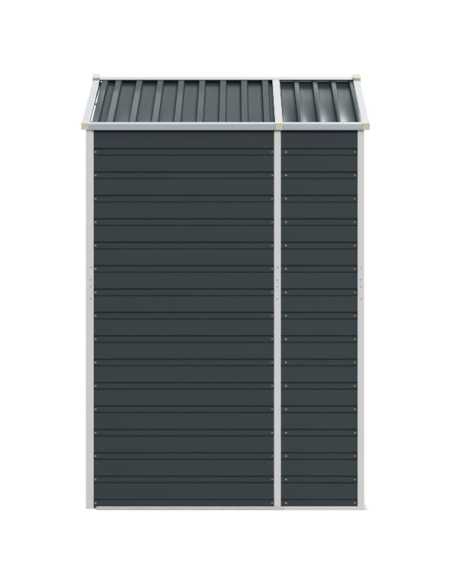 Redskapsbod antrasitt 191x130x198cm galvanisert stål