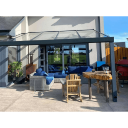 Terrassetak “Forta Solar Roof XS-D250” (Herdet glass 8mm)