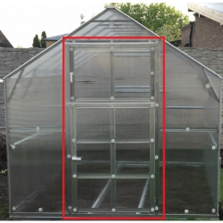 Ekstra Bakdør Til Drivhus “ Viking ” Skrått Tak