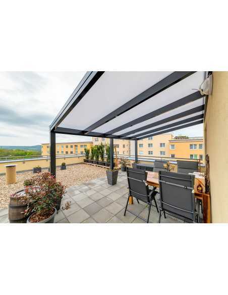 Terrassetak “Forta Solar Roof XS-D400" (Polykarbonat)