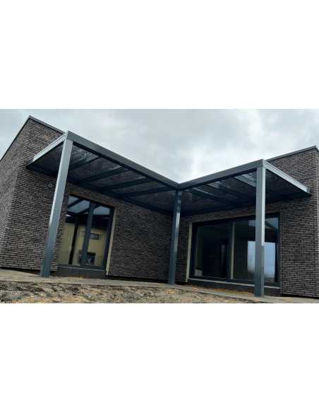 Terrassetak “Forta Solar Roof XS-D400" (Polykarbonat)