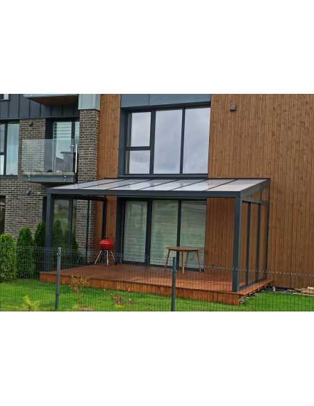 Terrassetak “Forta Solar Roof XS-D400" (Polykarbonat)