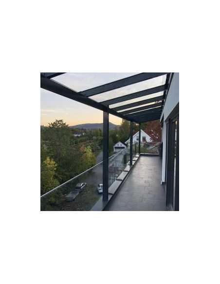 Terrassetak “Forta Solar Roof XS-D400" (Polykarbonat)