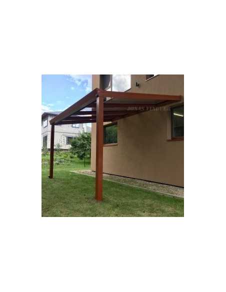 Terrassetak “Forta Solar Roof XS-D400" (Polykarbonat)