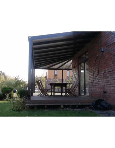 Terrassetak “Forta Solar Roof XS-D400" (Polykarbonat)