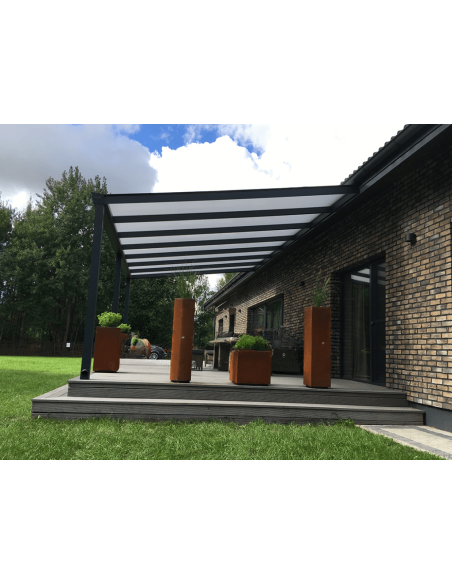 Terrassetak “Forta Solar Roof XS-D400" (Polykarbonat)
