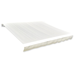 Markiseduk kremhvit 6x3m (ramme ikke inkludert)