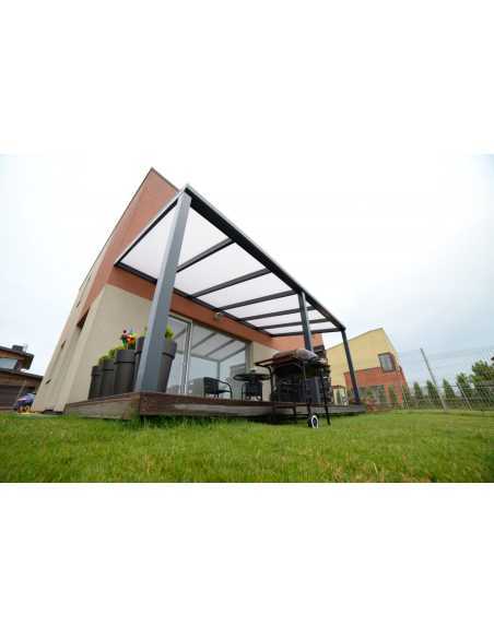 Terrassetak “Forta Solar Roof XS-D400" (Herdet glass)