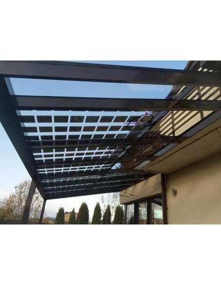 Terrassetak “Forta Solar Roof XS-D400" (Herdet glass)