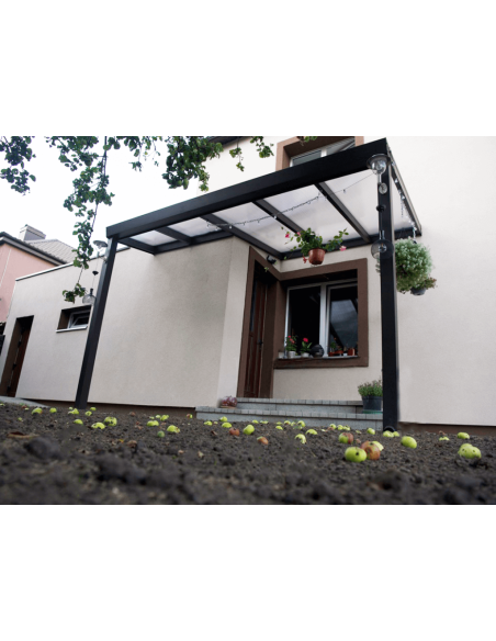 Terrassetak “Forta Solar Roof XS-D400" (Herdet glass)