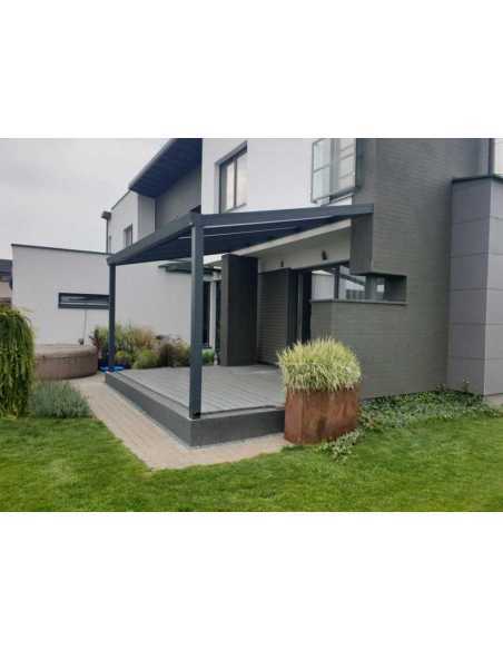 Terrassetak “Forta Solar Roof XS-D400" (Herdet glass)