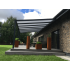 Terrassetak “Forta Solar Roof XS-D400" (Herdet glass)