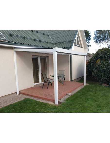Terrassetak “Forta Solar Roof XS-D400" (Herdet glass)