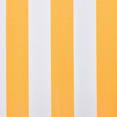 Markiseduk 450x300 cm oransje og hvit