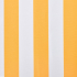 Markiseduk 450x300 cm oransje og hvit