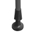 Markise med LED 100cm antrasitt