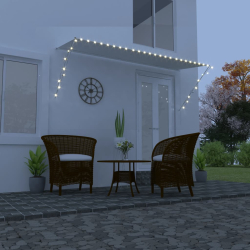 Markise uttrekkbar med LED 300x150cm