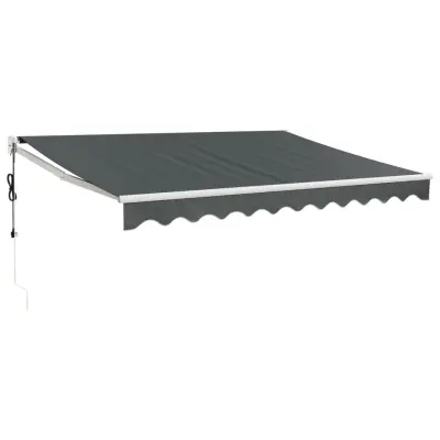 Markise automatisk antrasitt 3x2,5m
