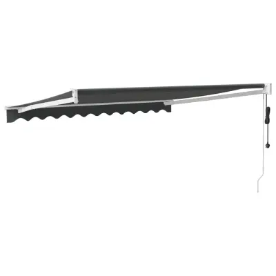 Markise automatisk antrasitt 3x2,5m