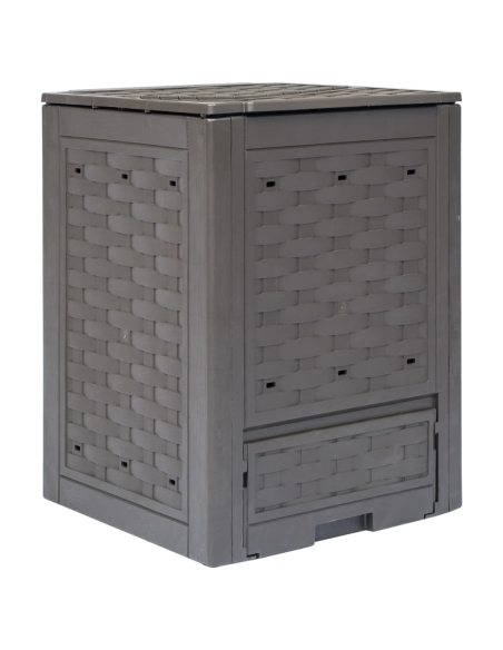 Kompostbeholder 300L brun