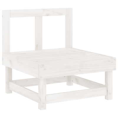 Sofagruppe hvit 5 deler heltre furu