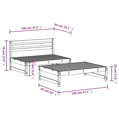 Sofagruppe 2 deler heltre douglasgran