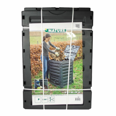 Kompostbeholder Nature 300L svart