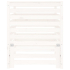 Kompostkasse hvit 82,5x82,5x99,5cm heltre furu