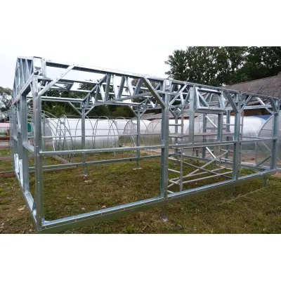 Drivhus super sterk (Bredde 300cm)