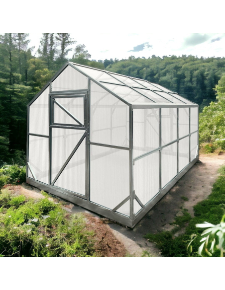 Drivhus ekstra sterk (Bredde 250cm)