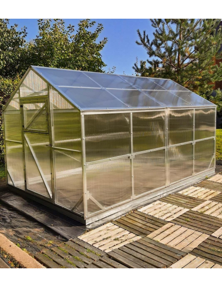 Drivhus ekstra sterk (Bredde 250cm)