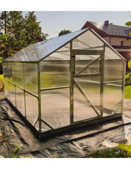 Drivhus ekstra sterk (Bredde 250cm)