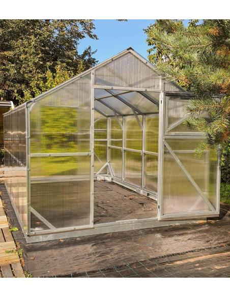 Drivhus ekstra sterk (Bredde 250cm)